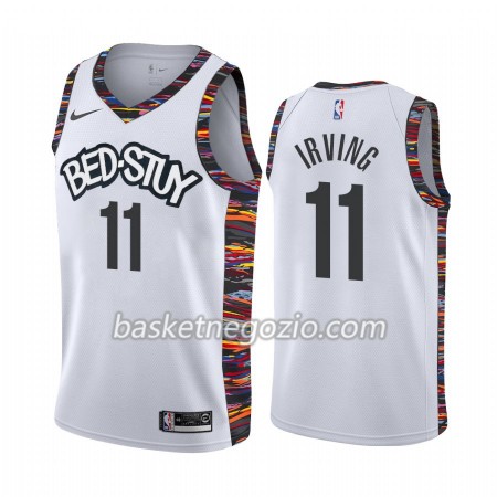 Canotte Uomo Brooklyn Nets Kyrie Irving 11 2019-20 Nike City Edition Swingman